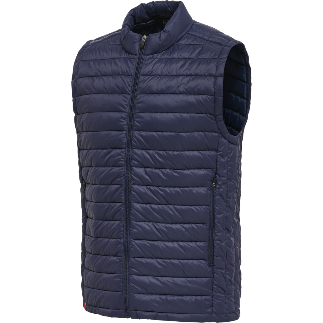 hmlRED QUILTED WAISTCOAT