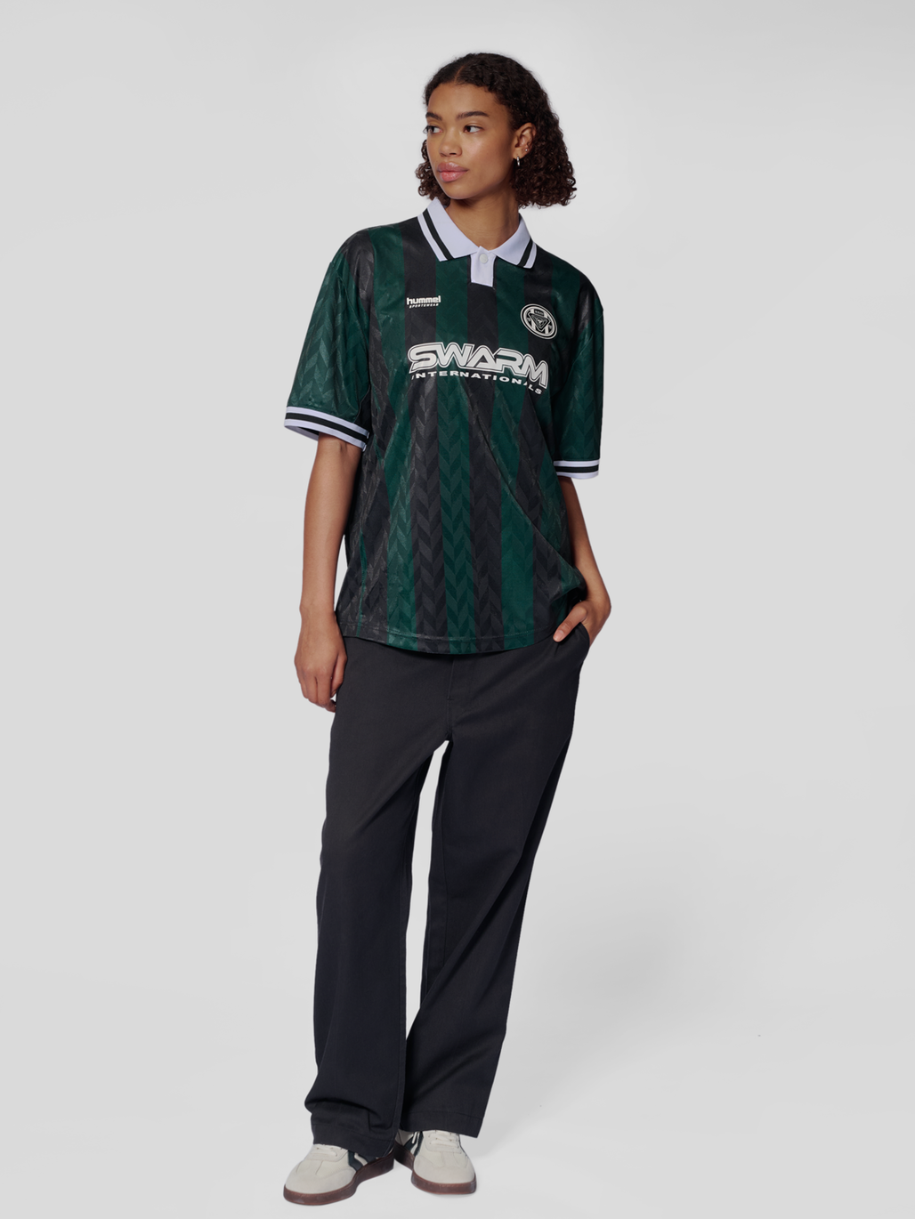 hmlLOOSE FOOTBALL JERSEY S/S