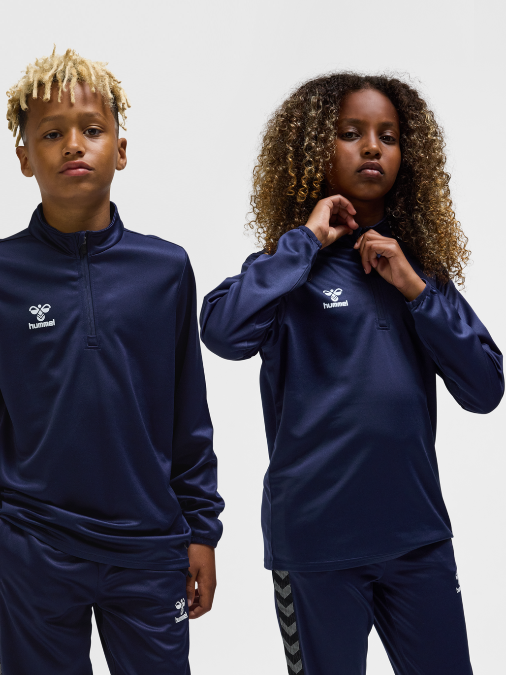 hmlESSENTIAL HALF-ZIP KIDS