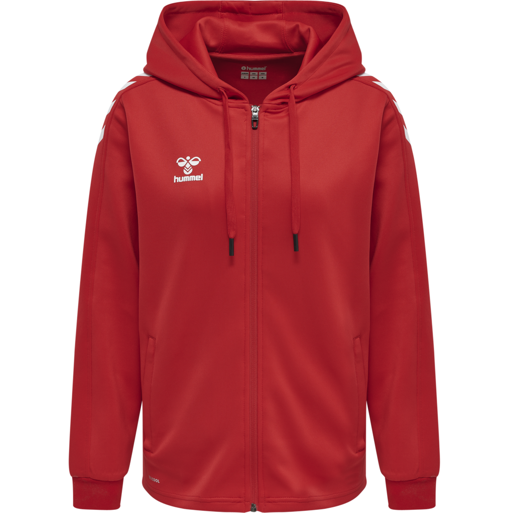 hmlCORE XK POLY ZIP HOOD SWEAT WOMA