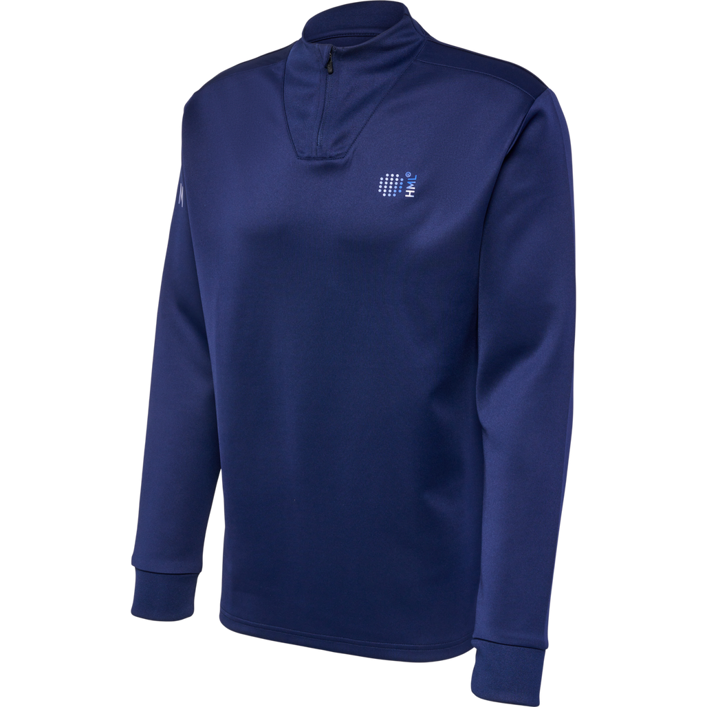 hmlCOURT HALF ZIP L/S