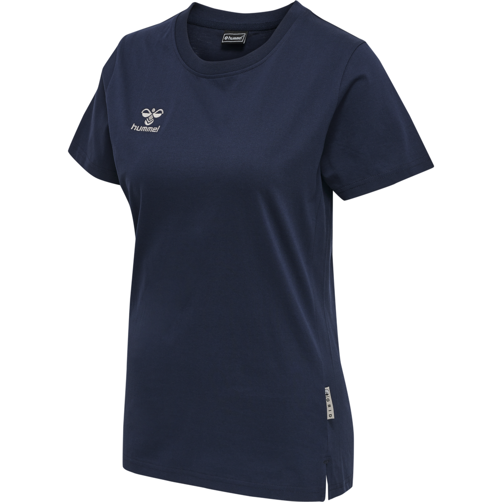 hmlMOVE GRID COTTON T-SHIRT S/S WOM