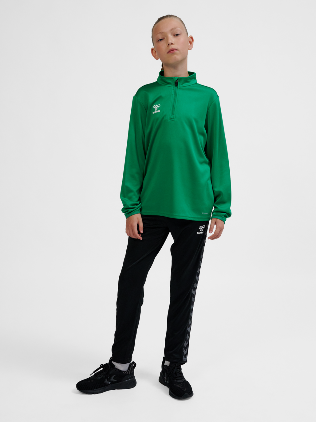 hmlESSENTIAL HALF-ZIP KIDS