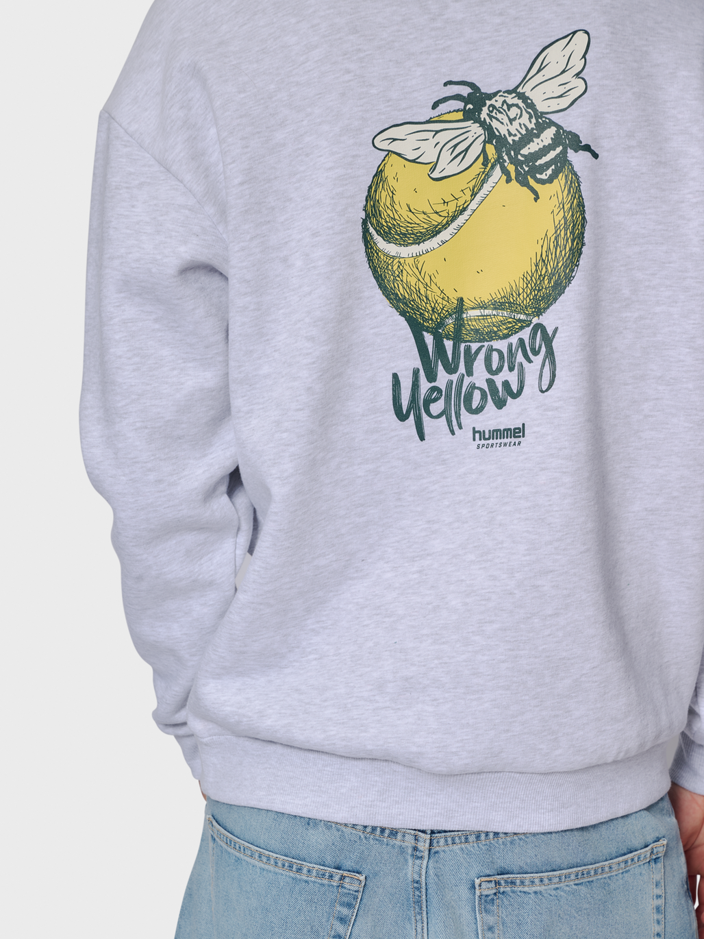 hmlLOOSE CREW WRONG YELLOW