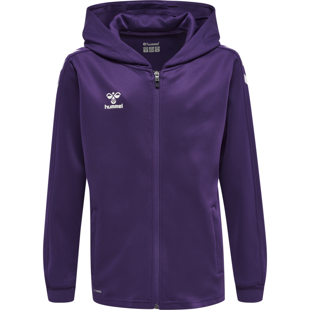hmlCORE XK POLY ZIP HOOD SWEAT KIDS