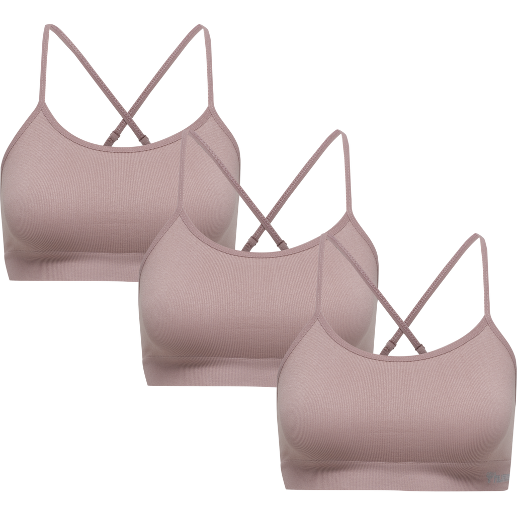 hmlJUNO 3 PACK SEAMLESS BRA