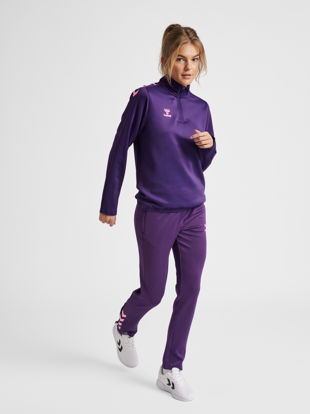 hmlCORE XK HALF ZIP SWEAT WOMAN