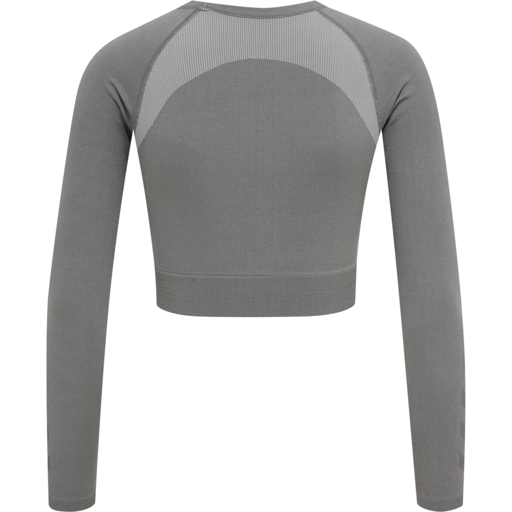 hmlSI SEAMLESS CROPTOP L/S