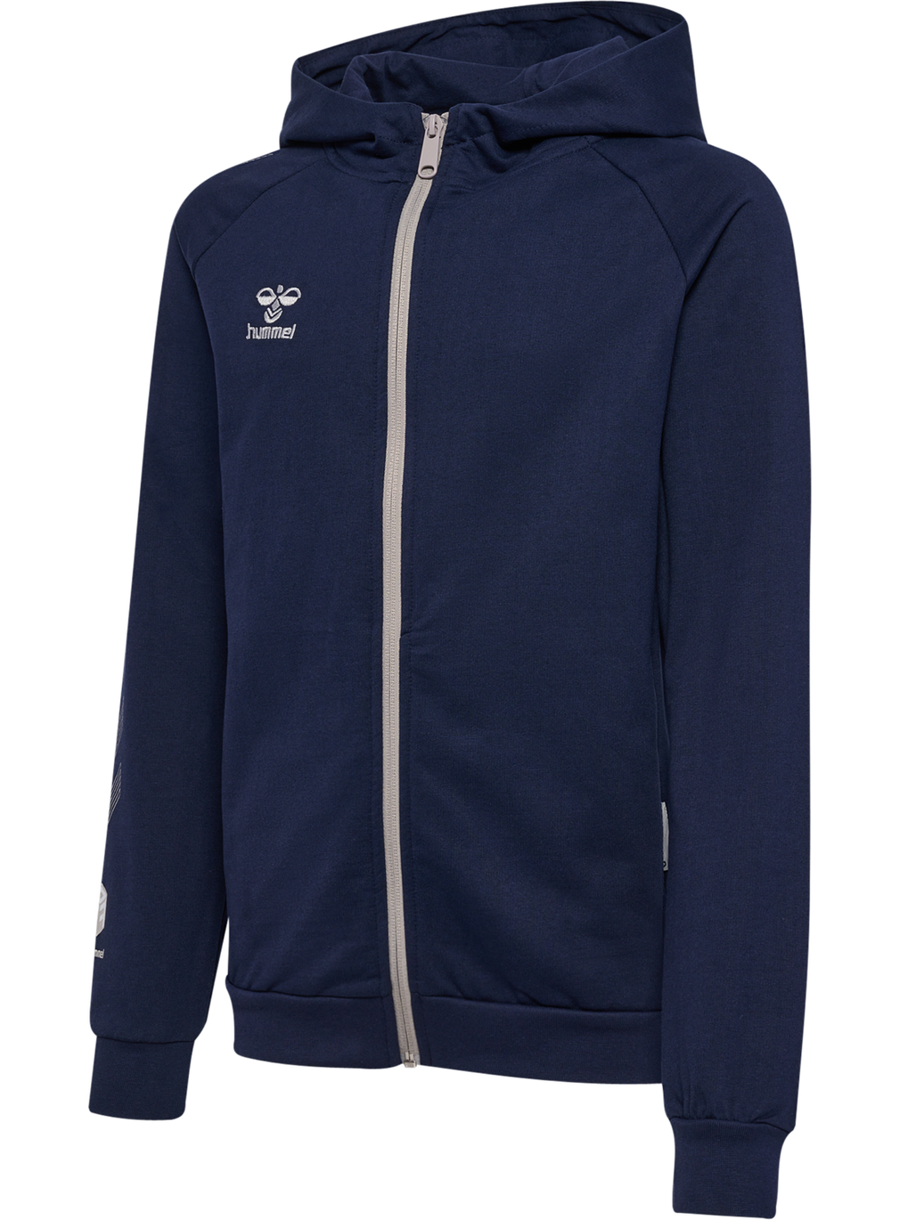 hmlMOVE GRID COTTON ZIP HOODIE KIDS