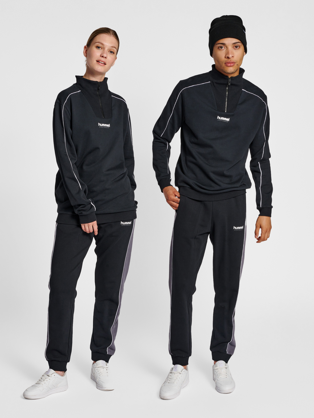 hmlLGC WESLEY HALF ZIP SWEATSHIRT