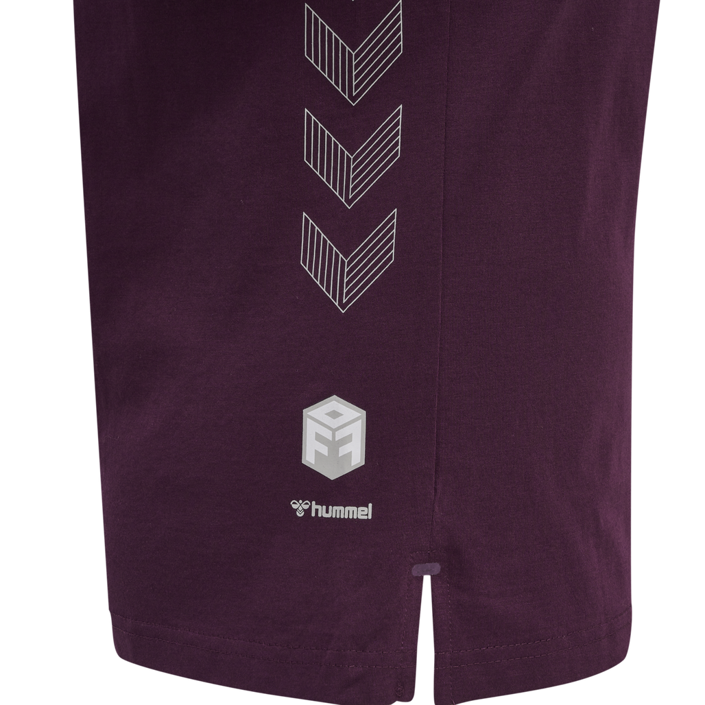 hmlMOVE GRID COTTON T-SHIRT S/S WOM