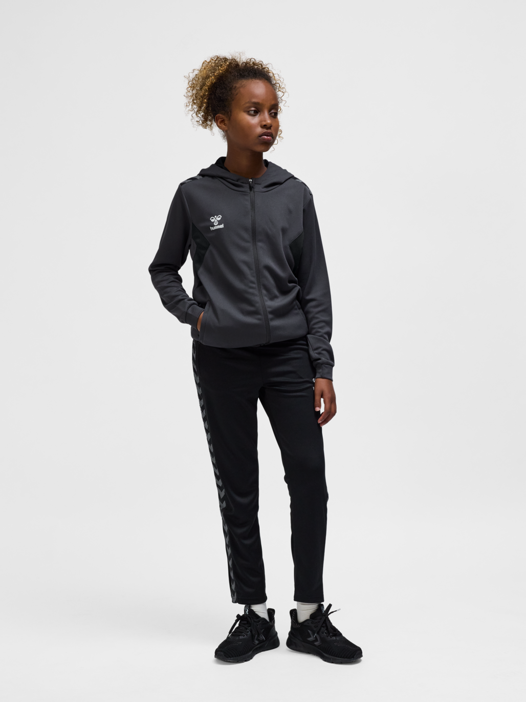 hmlAUTHENTIC PL ZIP HOODIE KIDS