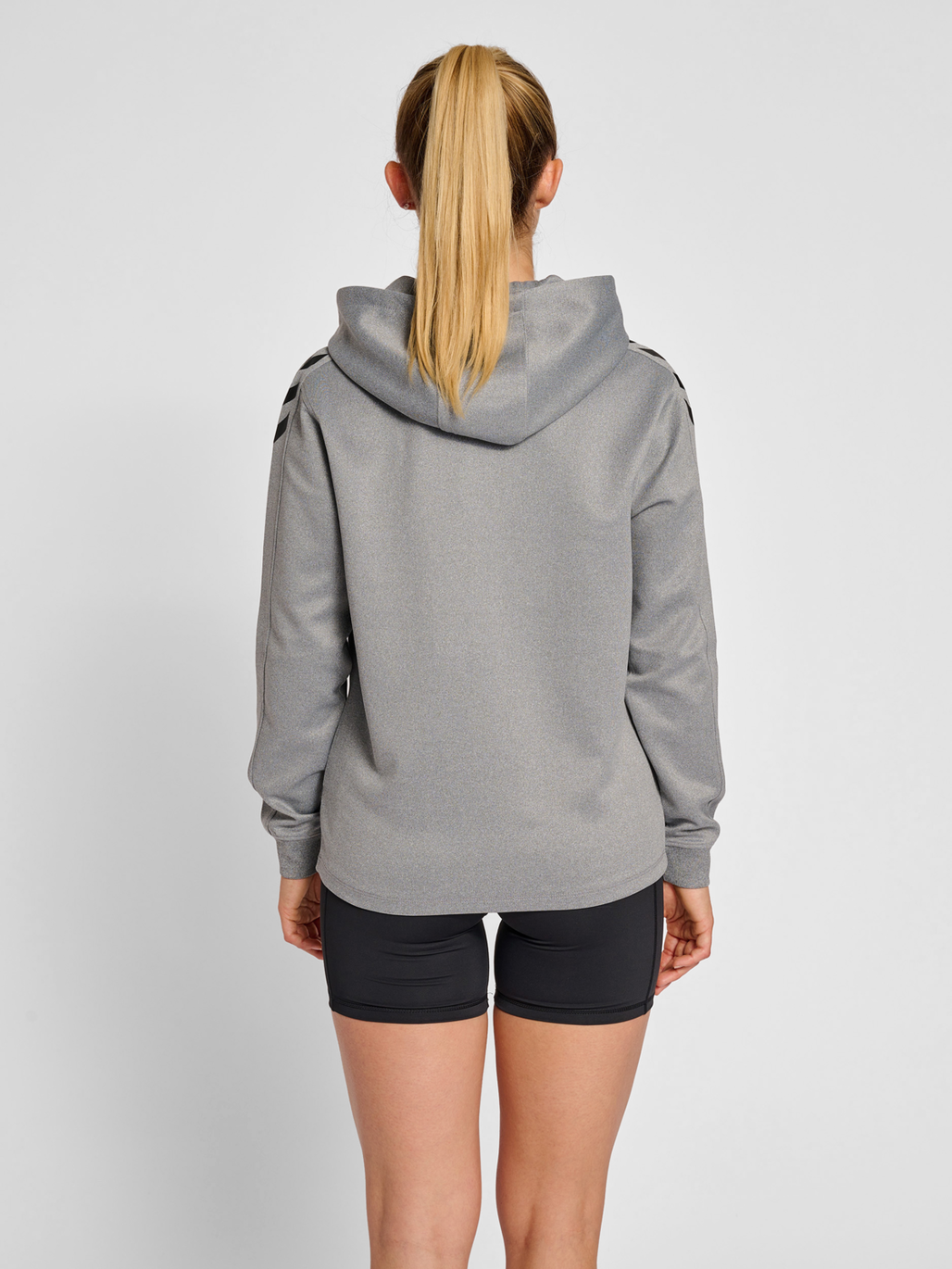 hmlCORE XK POLY ZIP HOOD SWEAT WOMA