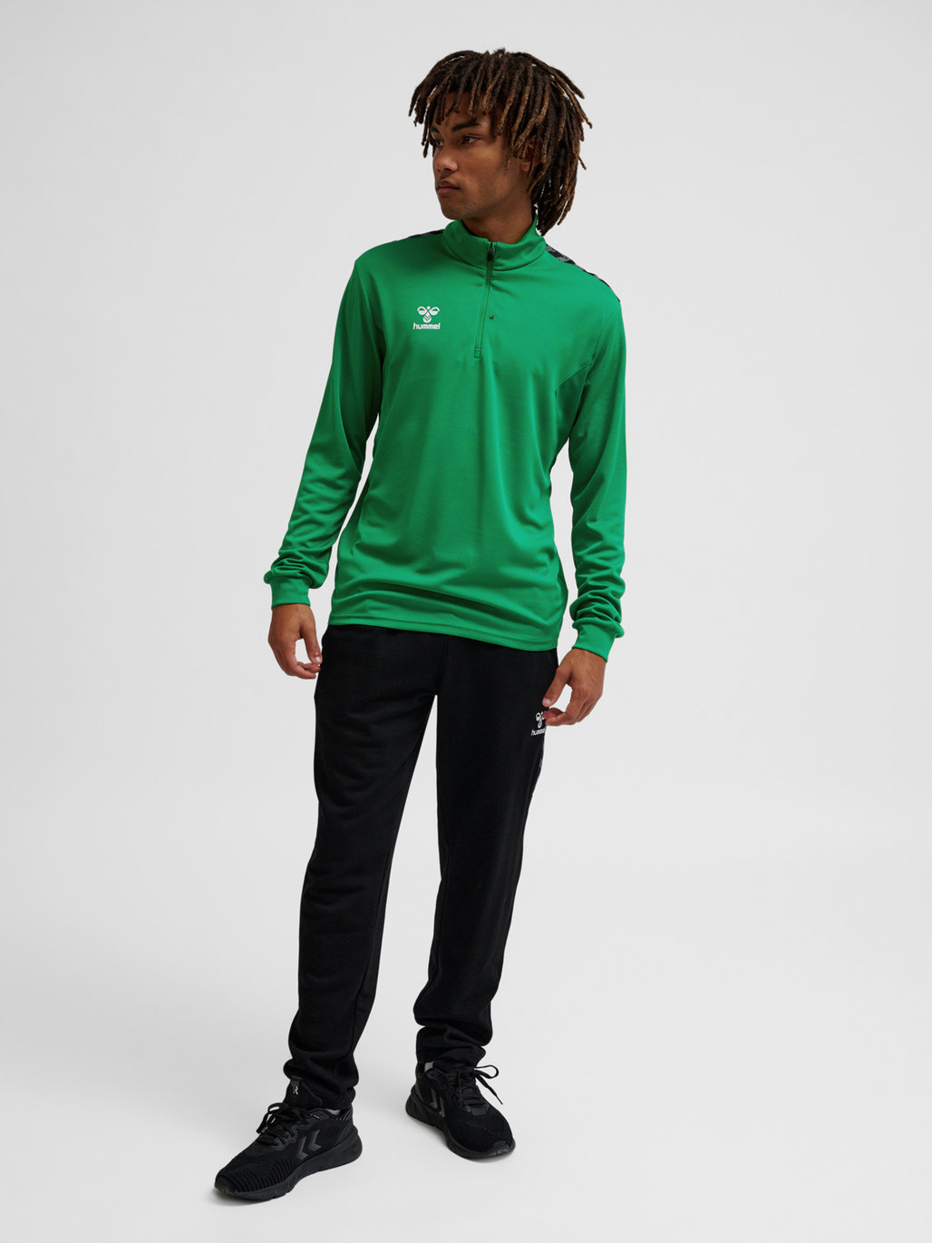 hmlAUTHENTIC HALF ZIP SWEAT