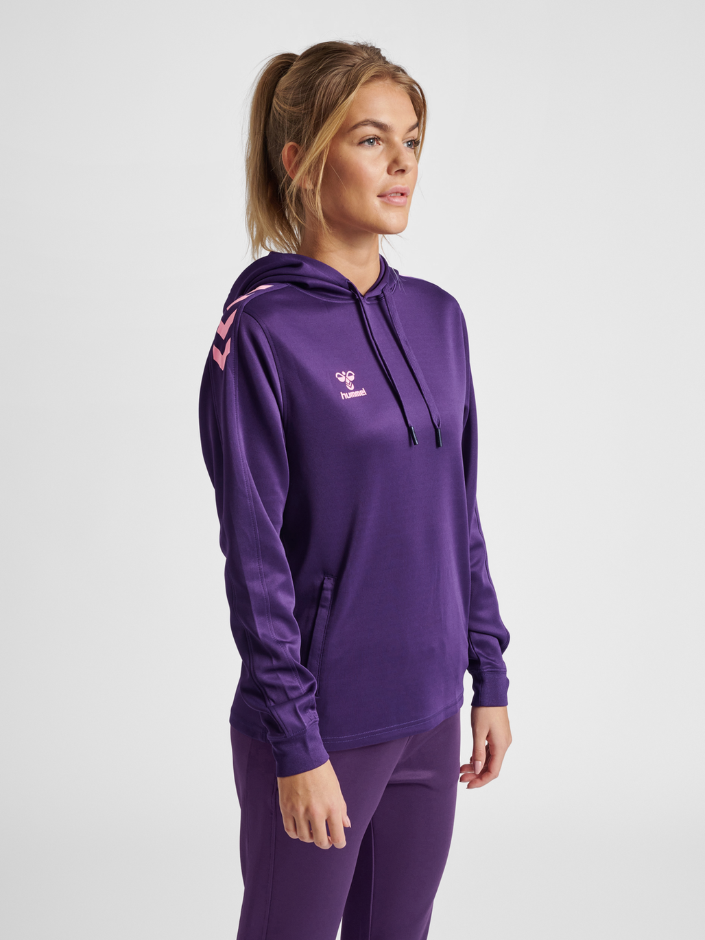 hmlCORE XK POLY SWEAT HOODIE WOMAN