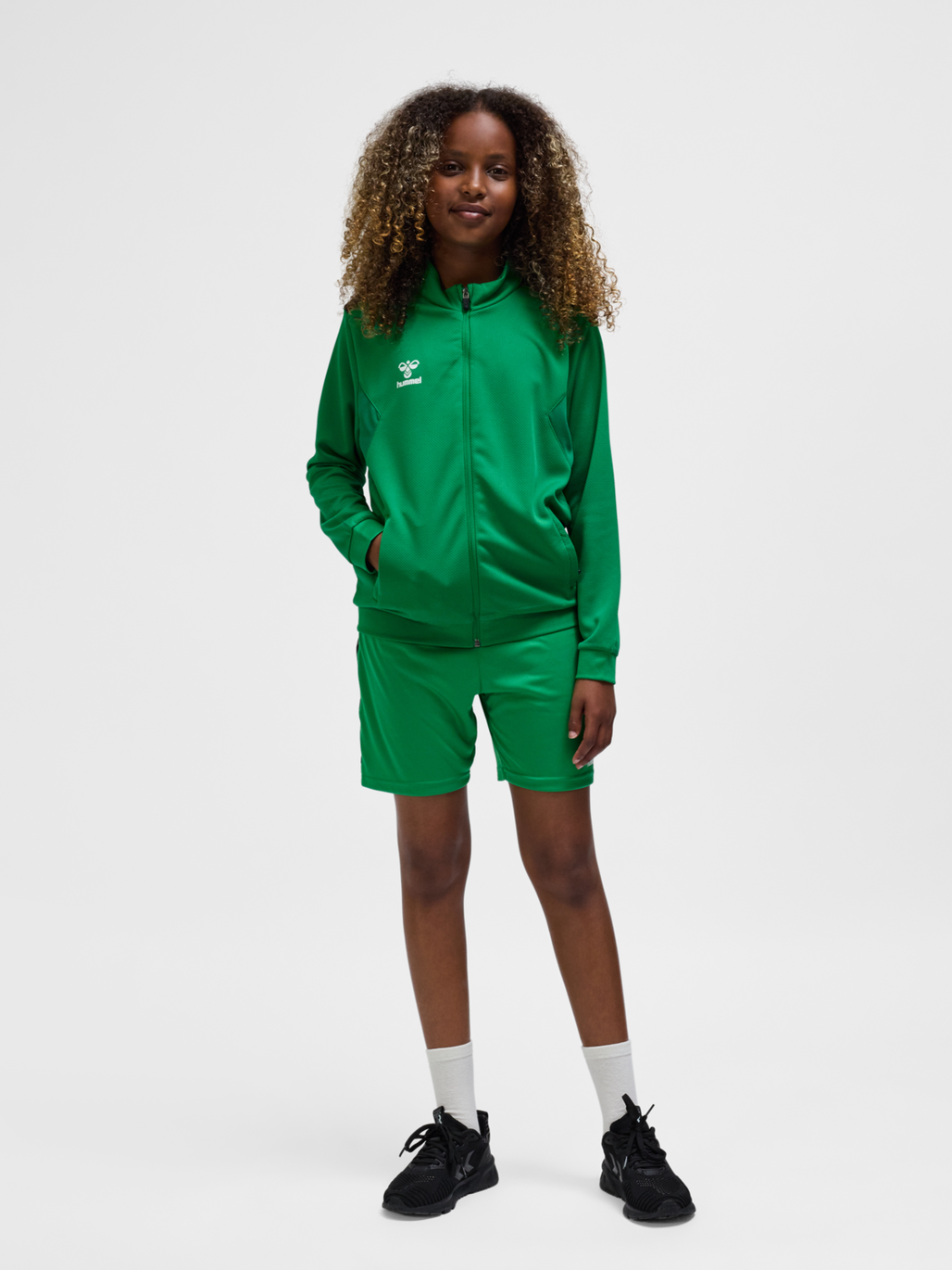 hmlAUTHENTIC PL ZIP JACKET KIDS
