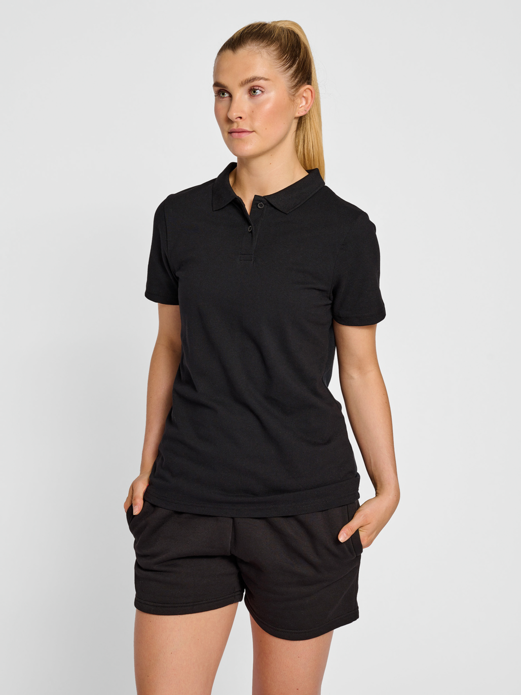 hmlRED CLASSIC POLO WOMAN