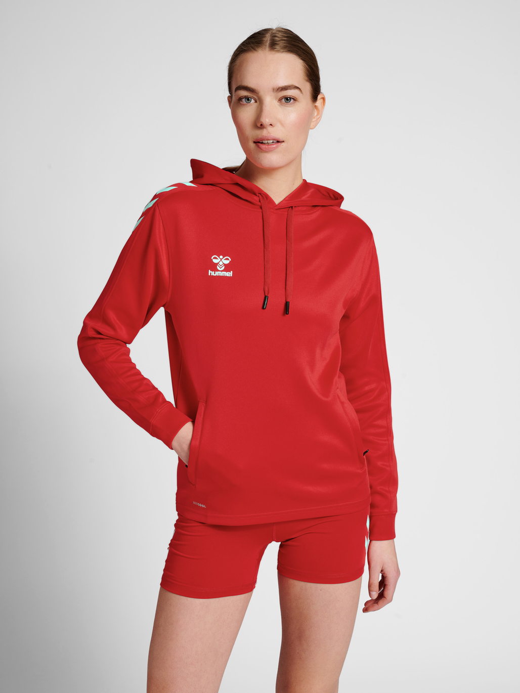 hmlCORE XK POLY SWEAT HOODIE WOMAN