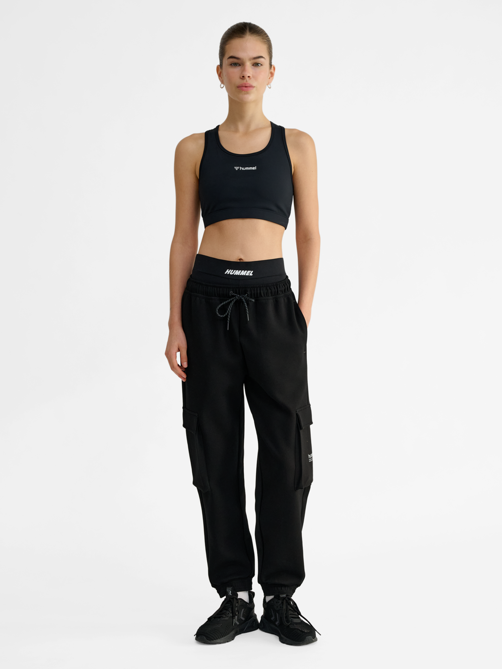 hmlTECH FLEECE LOOSE CARGO PANTS