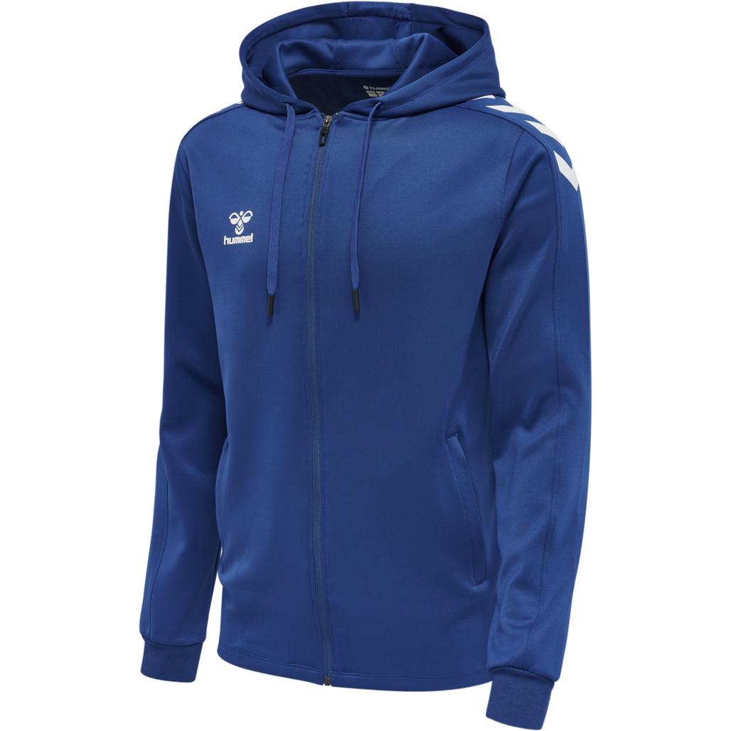 hmlCORE XK POLY ZIP HOOD SWEAT