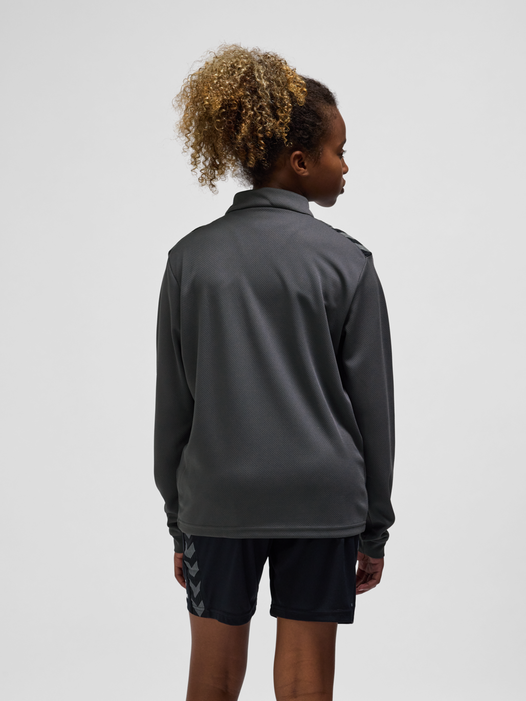 hmlAUTHENTIC HALF ZIP SWEAT KIDS