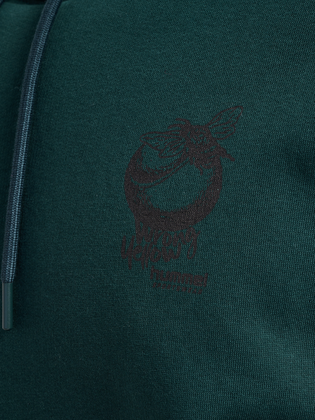 hmlLOOSE HOODIE WRONG YELLOW