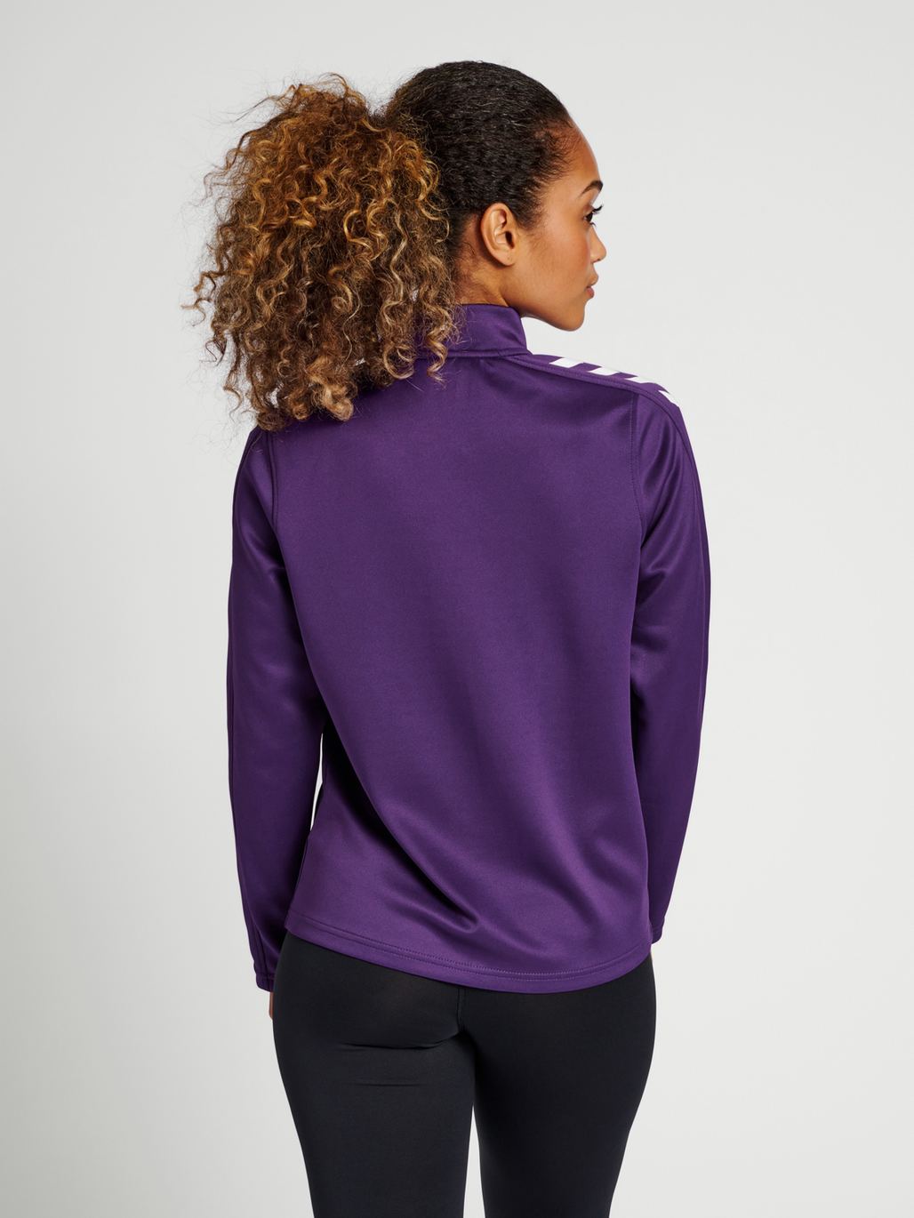 hmlCORE XK POLY ZIP SWEAT WOMAN