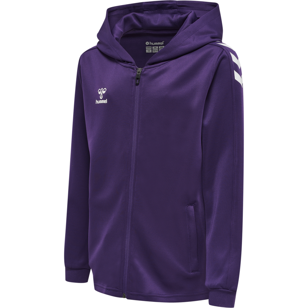hmlCORE XK POLY ZIP HOOD SWEAT KIDS