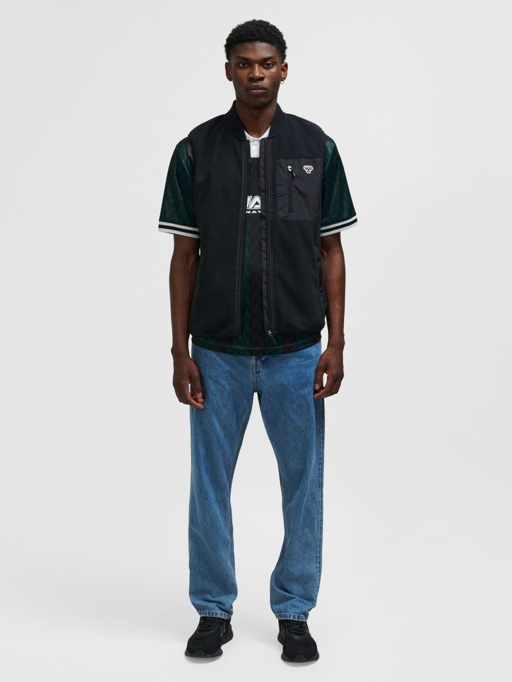 hmlFLEECE WAISTCOAT BEE