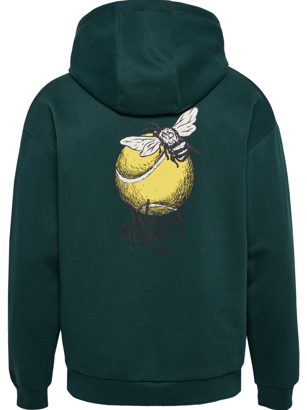 hmlLOOSE HOODIE WRONG YELLOW