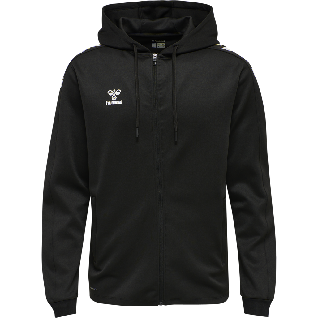 hmlCORE XK POLY ZIP HOOD SWEAT
