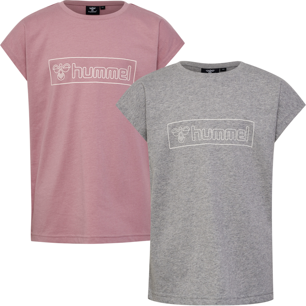 hmlBOXLINE T-SHIRT S/S 2 PK