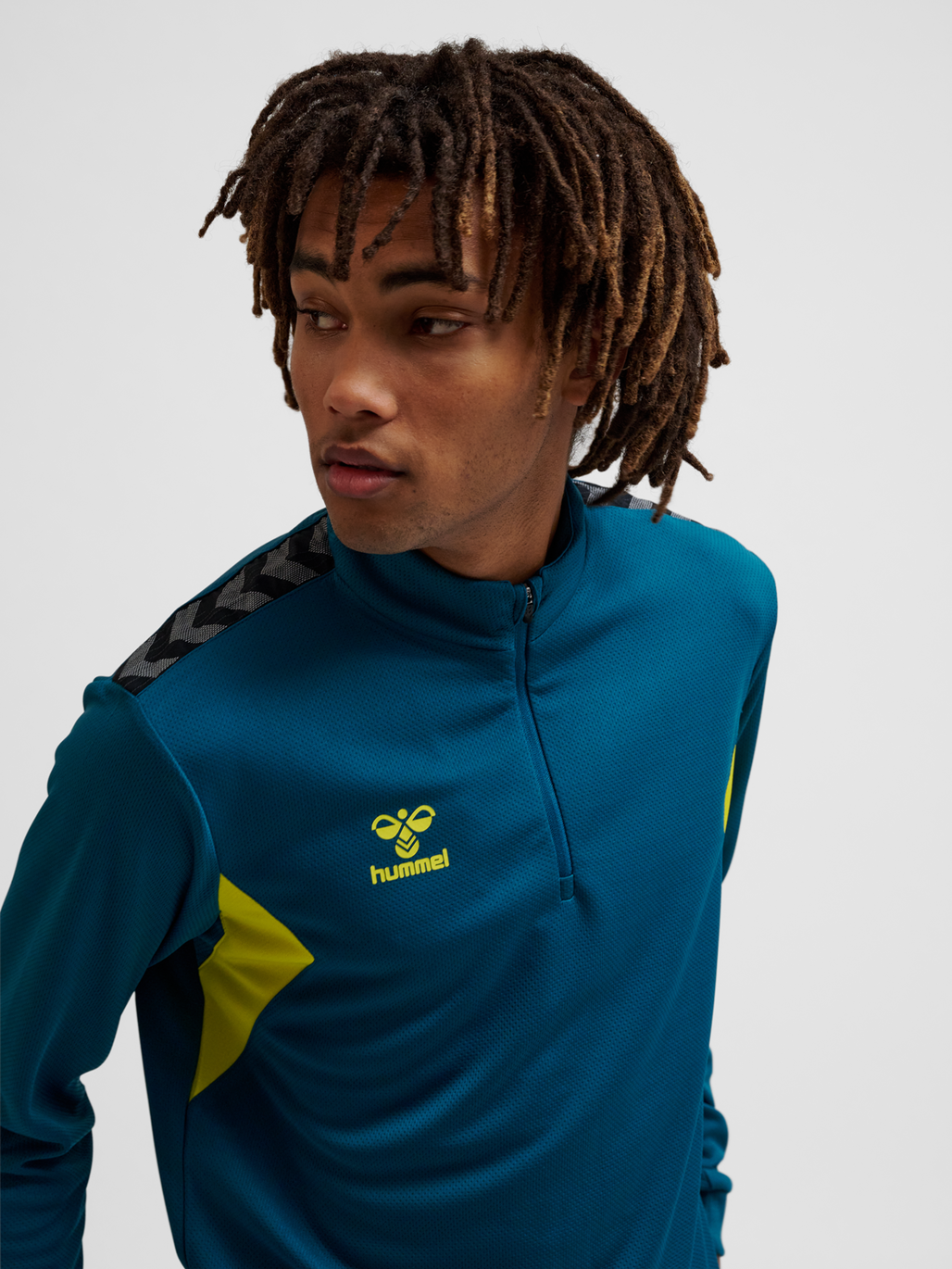 hmlAUTHENTIC HALF ZIP SWEAT