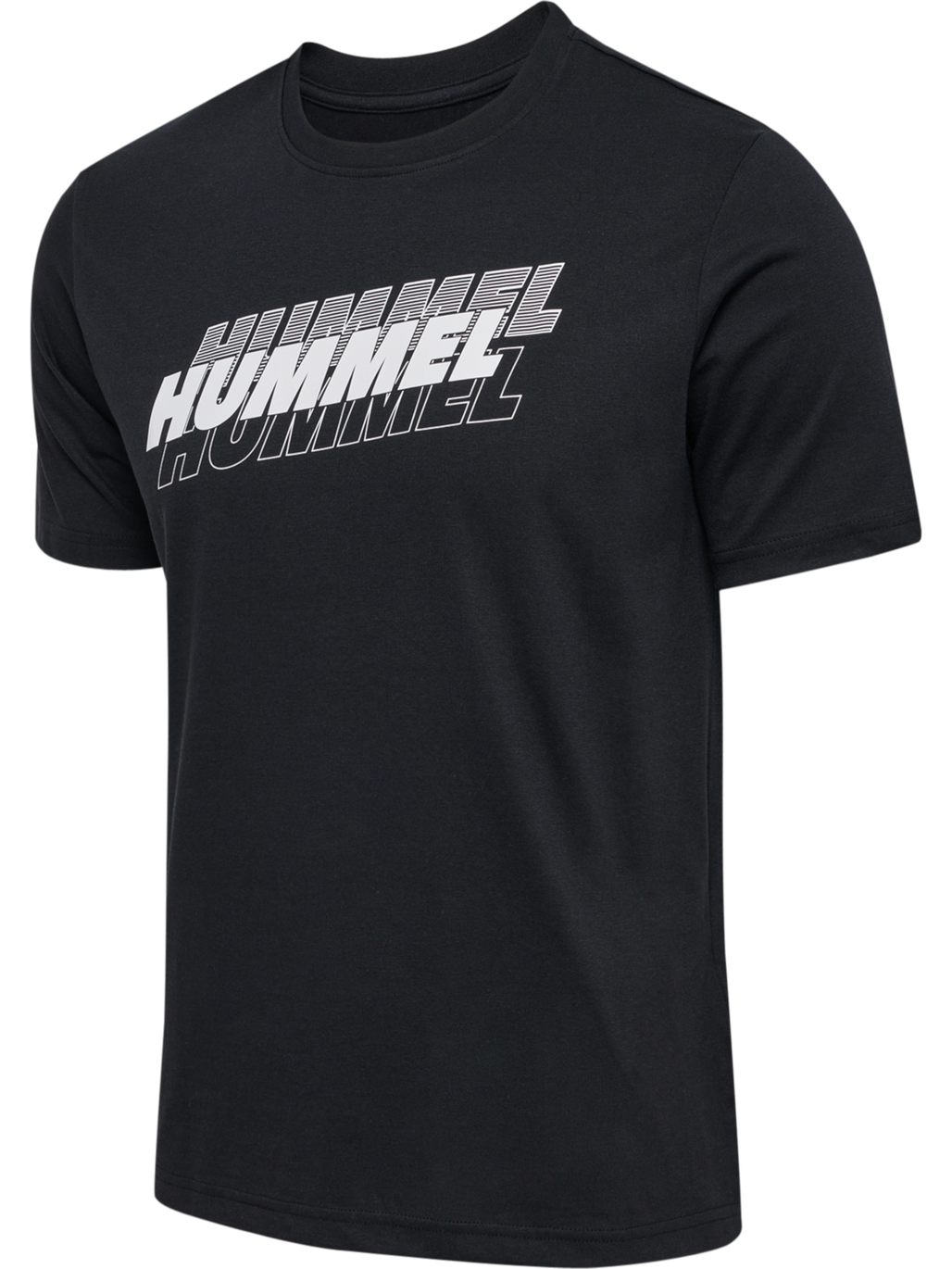 hmlGRAPHIC TRIPLE LOGO COTTON TEE