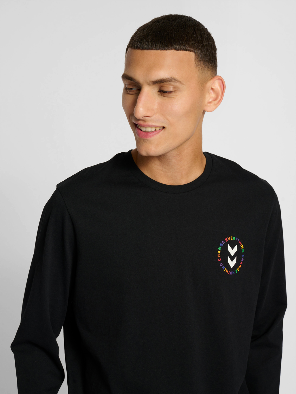 hmlEVERYTHING NOTHING T-SHIRT LS