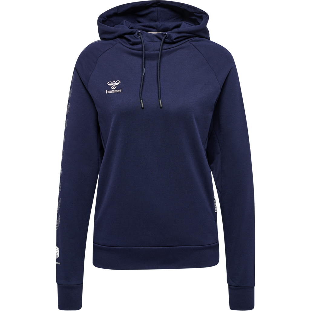 hmlMOVE GRID COTTON HOODIE WOMAN