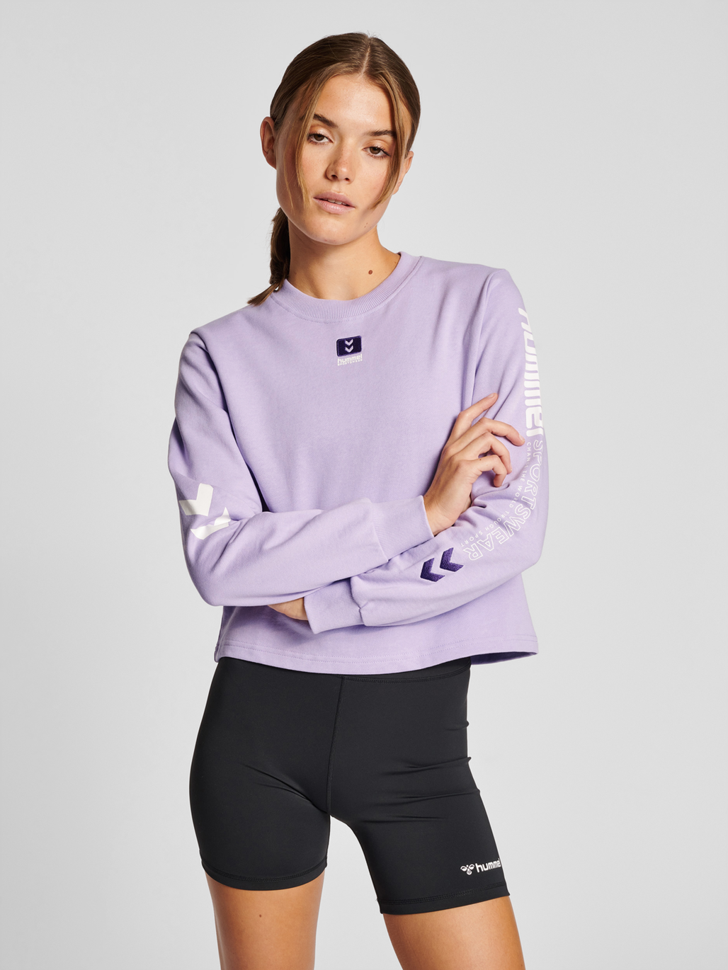 hmlLGC LULA CROPPED SWEATSHIRT