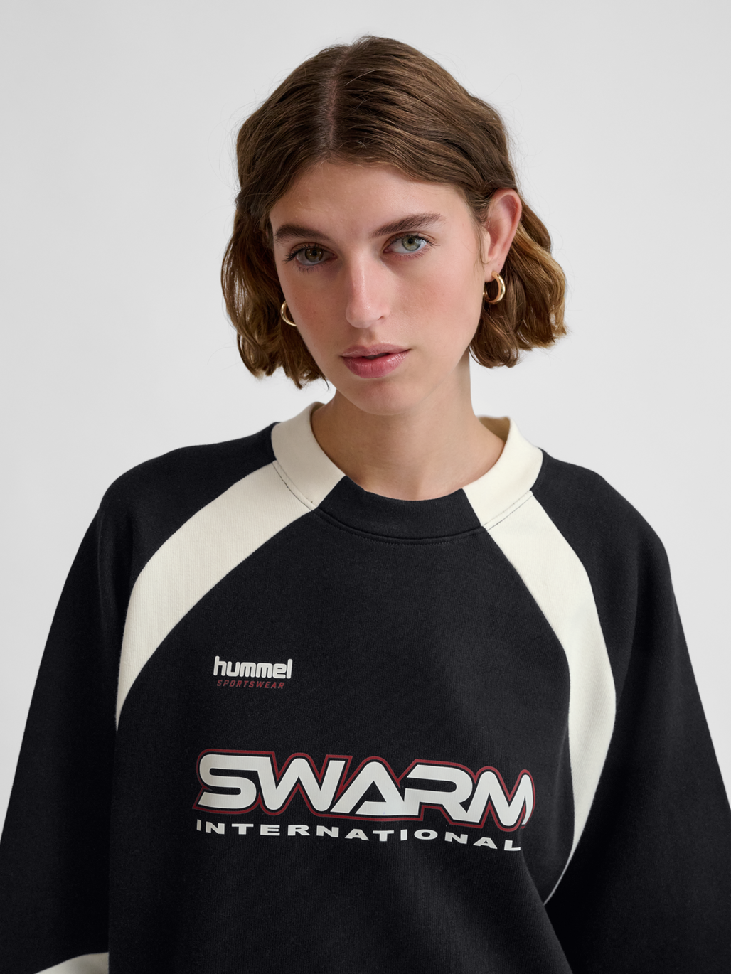 hmlOVERSIZED CREW SPORTSWEAR SWARM