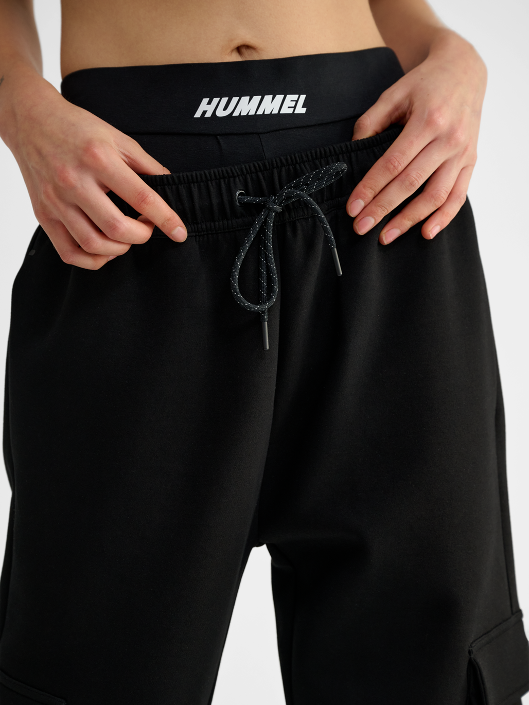 hmlTECH FLEECE LOOSE CARGO PANTS