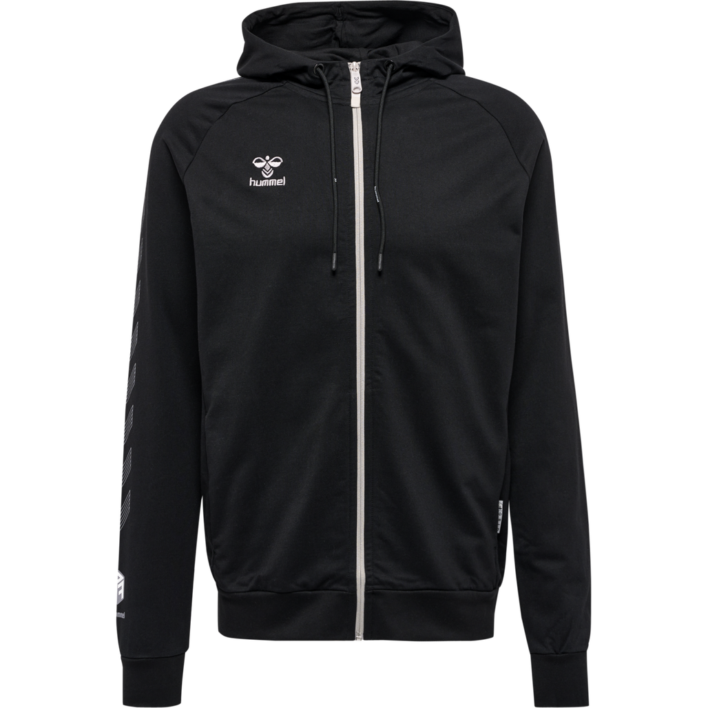 hmlMOVE GRID COTTON ZIP HOODIE