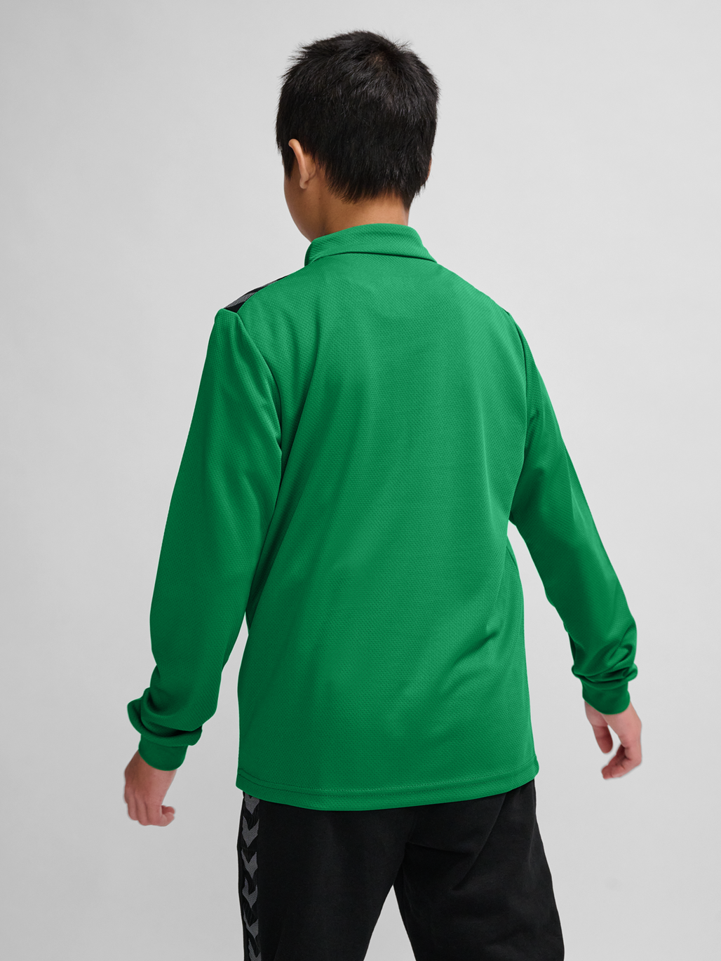 hmlAUTHENTIC HALF ZIP SWEAT KIDS