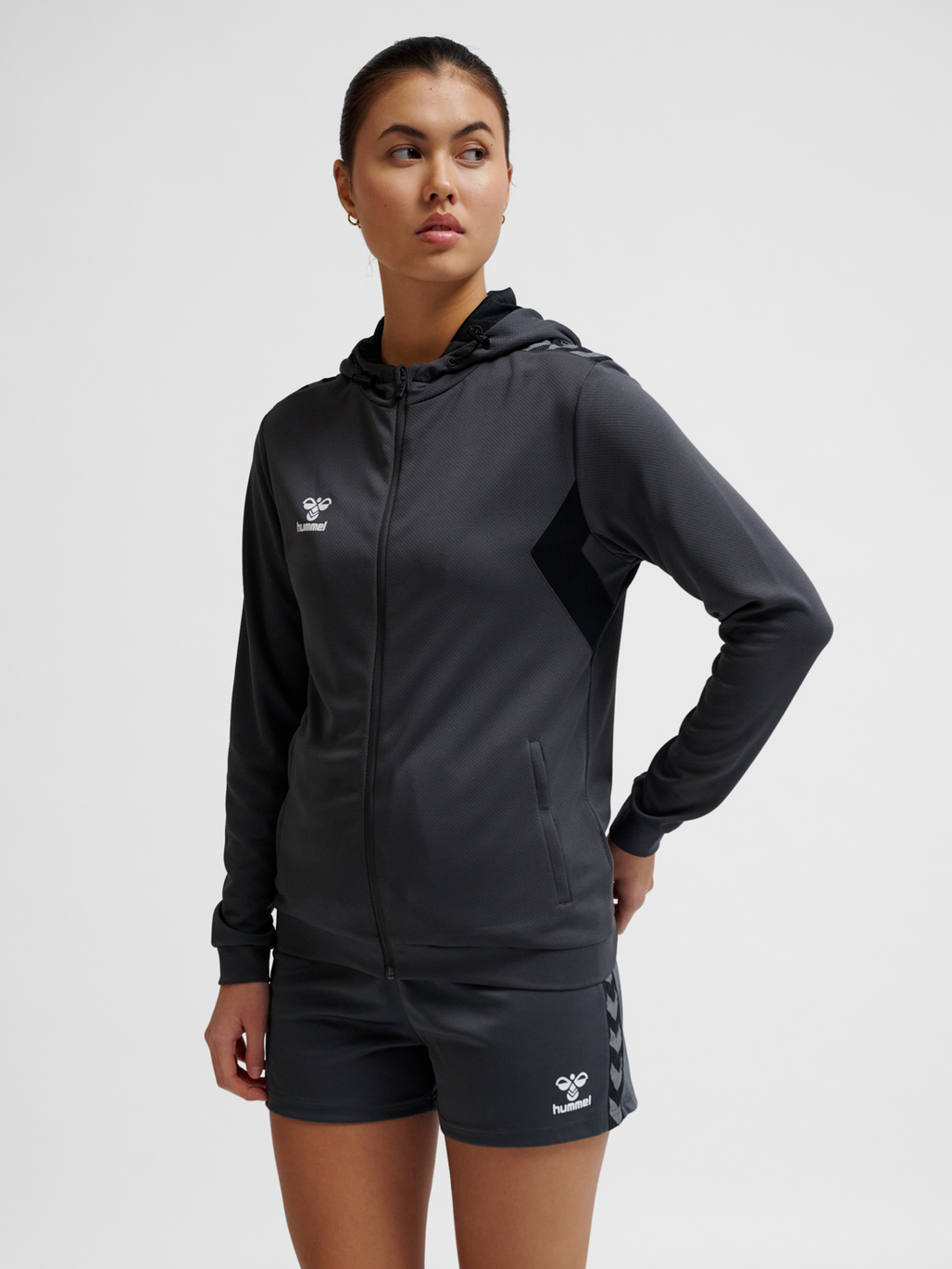 hmlAUTHENTIC PL ZIP HOODIE WOMAN