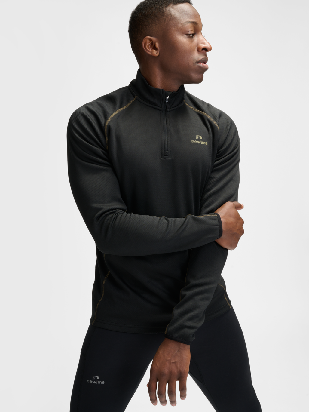 nwlAGILE HALF ZIP MIDLAYER