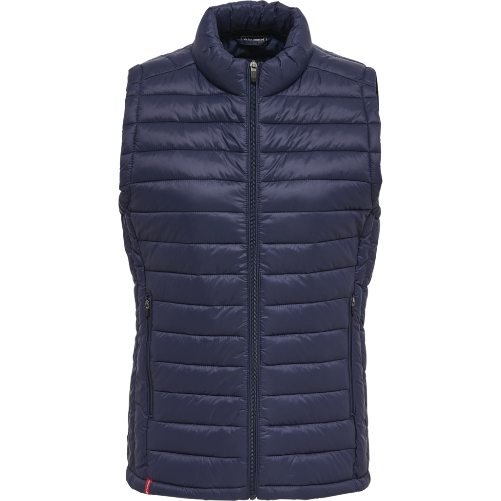 hmlRED QUILTED WAISTCOAT WOMAN