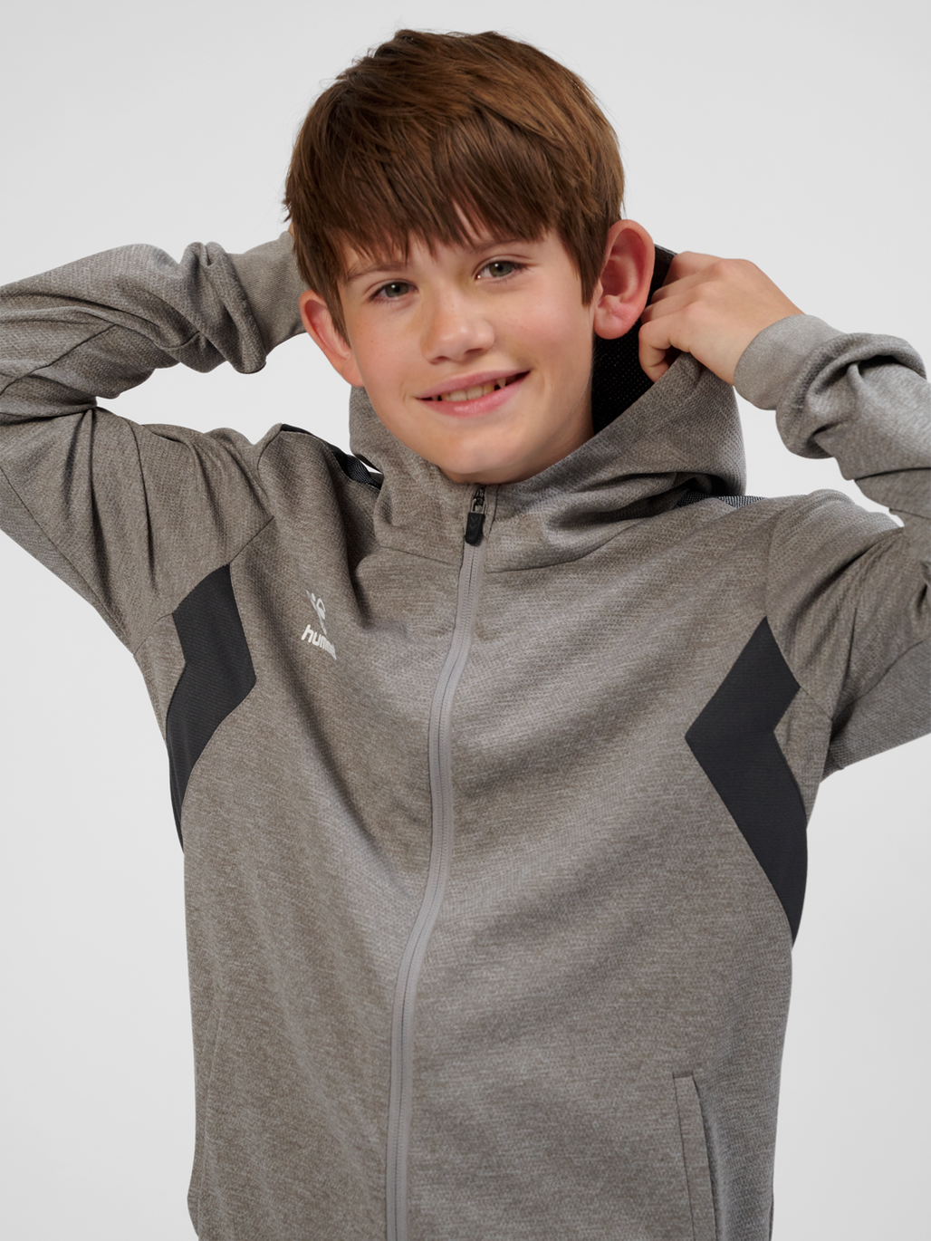 hmlAUTHENTIC PL ZIP HOODIE KIDS