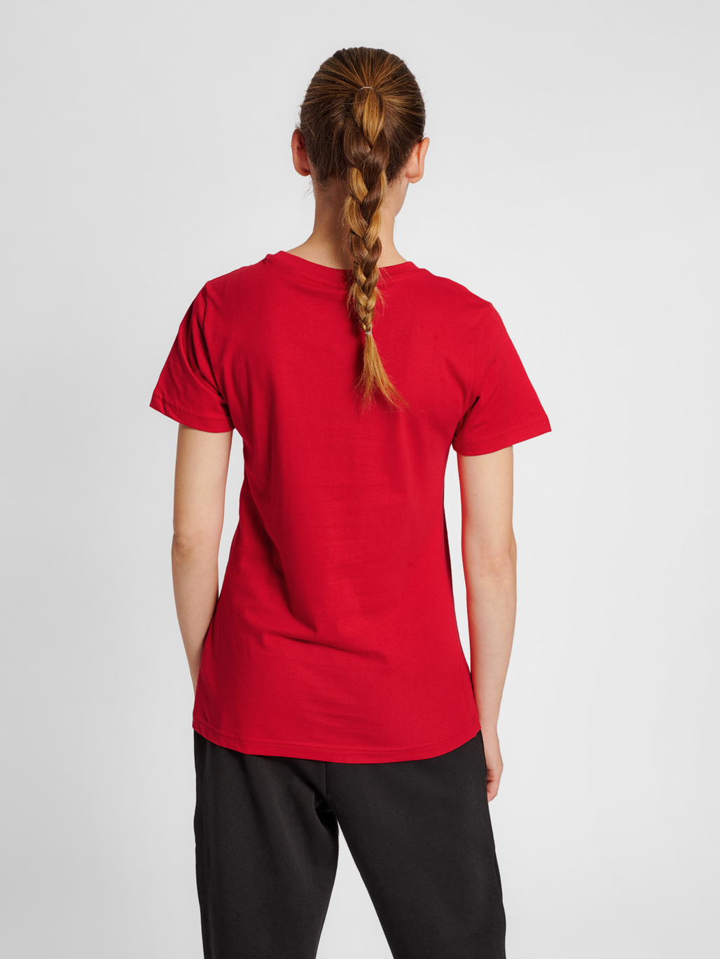 hmlRED BASIC T-SHIRT S/S WOMAN