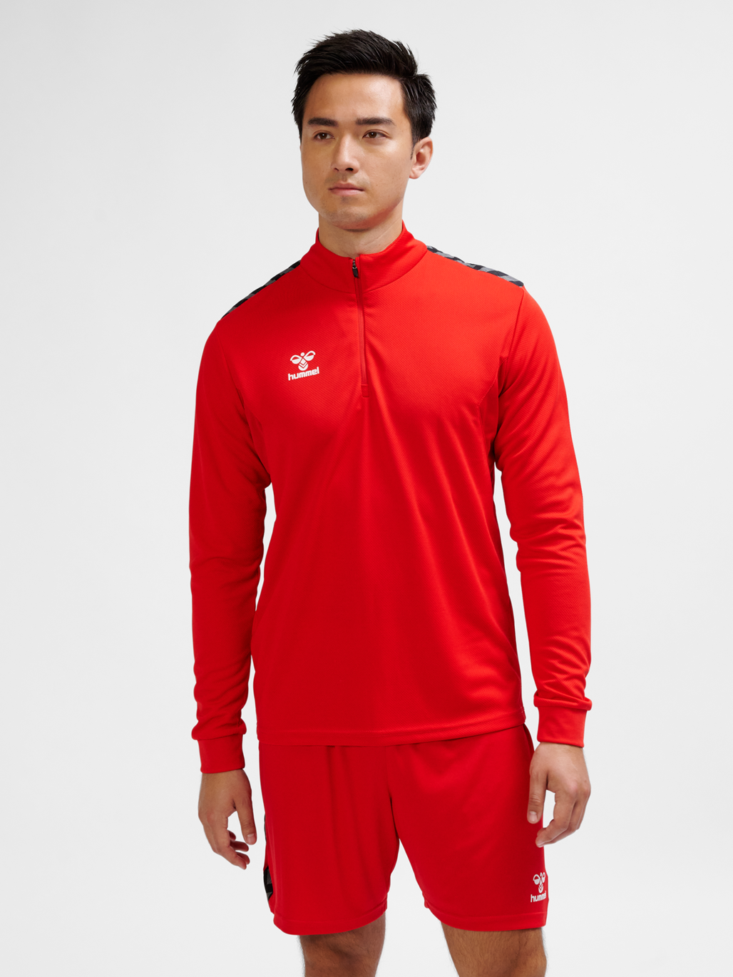 hmlAUTHENTIC HALF ZIP SWEAT