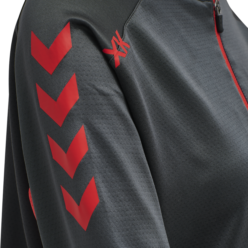 hmlACTION POLY HALF ZIP SWEAT WOMAN