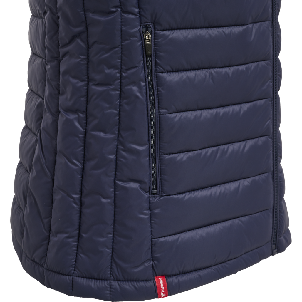 hmlRED QUILTED WAISTCOAT WOMAN