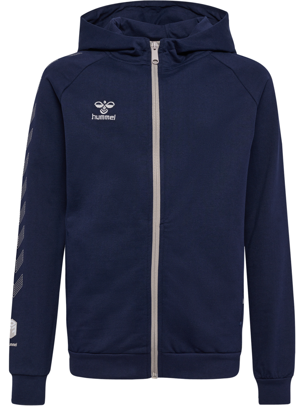 hmlMOVE GRID COTTON ZIP HOODIE KIDS